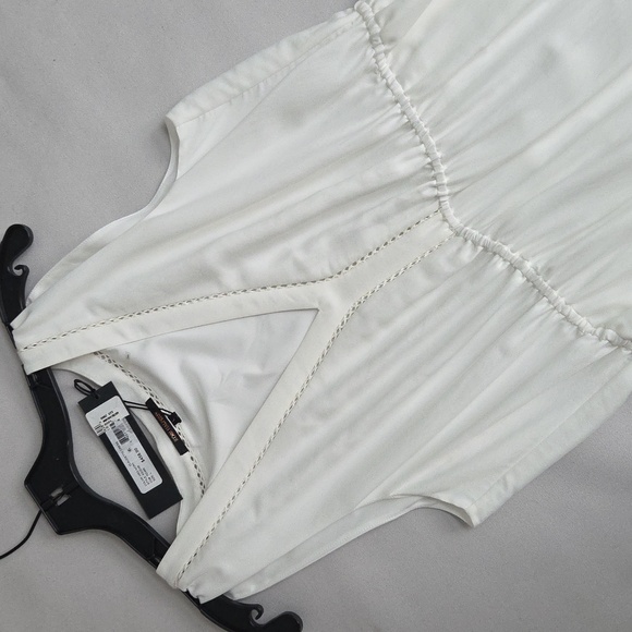 NWT$458 Kobi Halperin Claudette Tiered Sleeveless Midi Dress Size Large - Picture 9 of 16